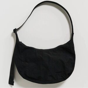 Baggu Medium Black Crescent Bag